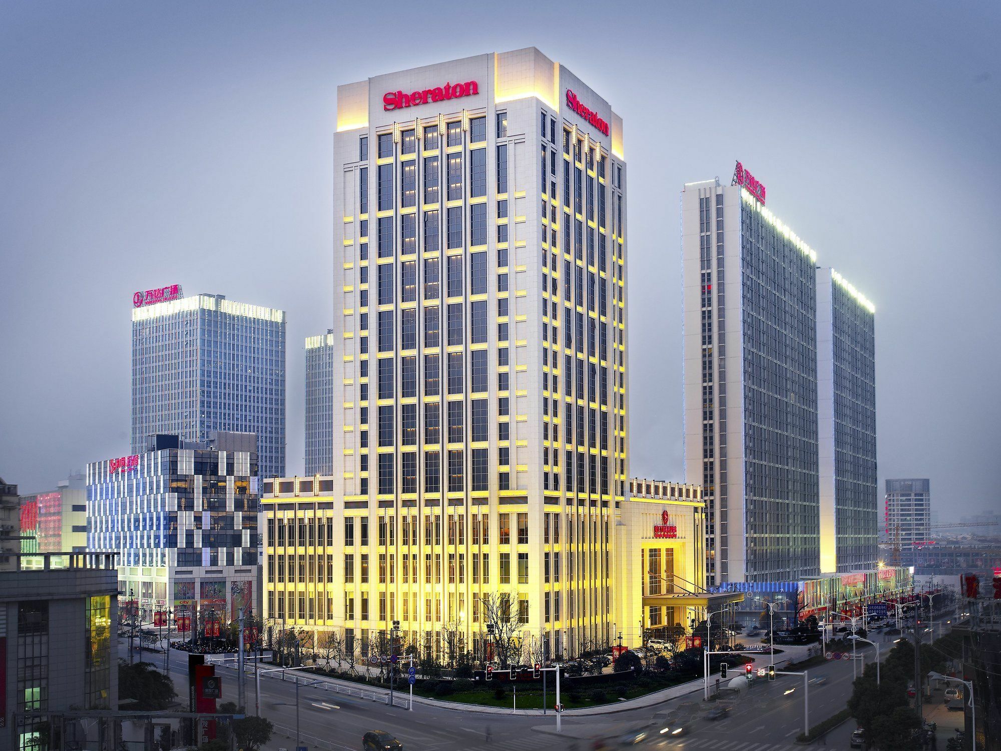 Sheraton Zhenjiang Hotel Exterior foto