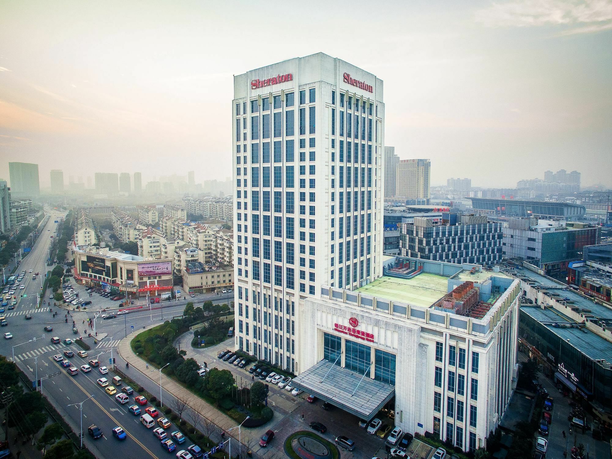 Sheraton Zhenjiang Hotel Exterior foto